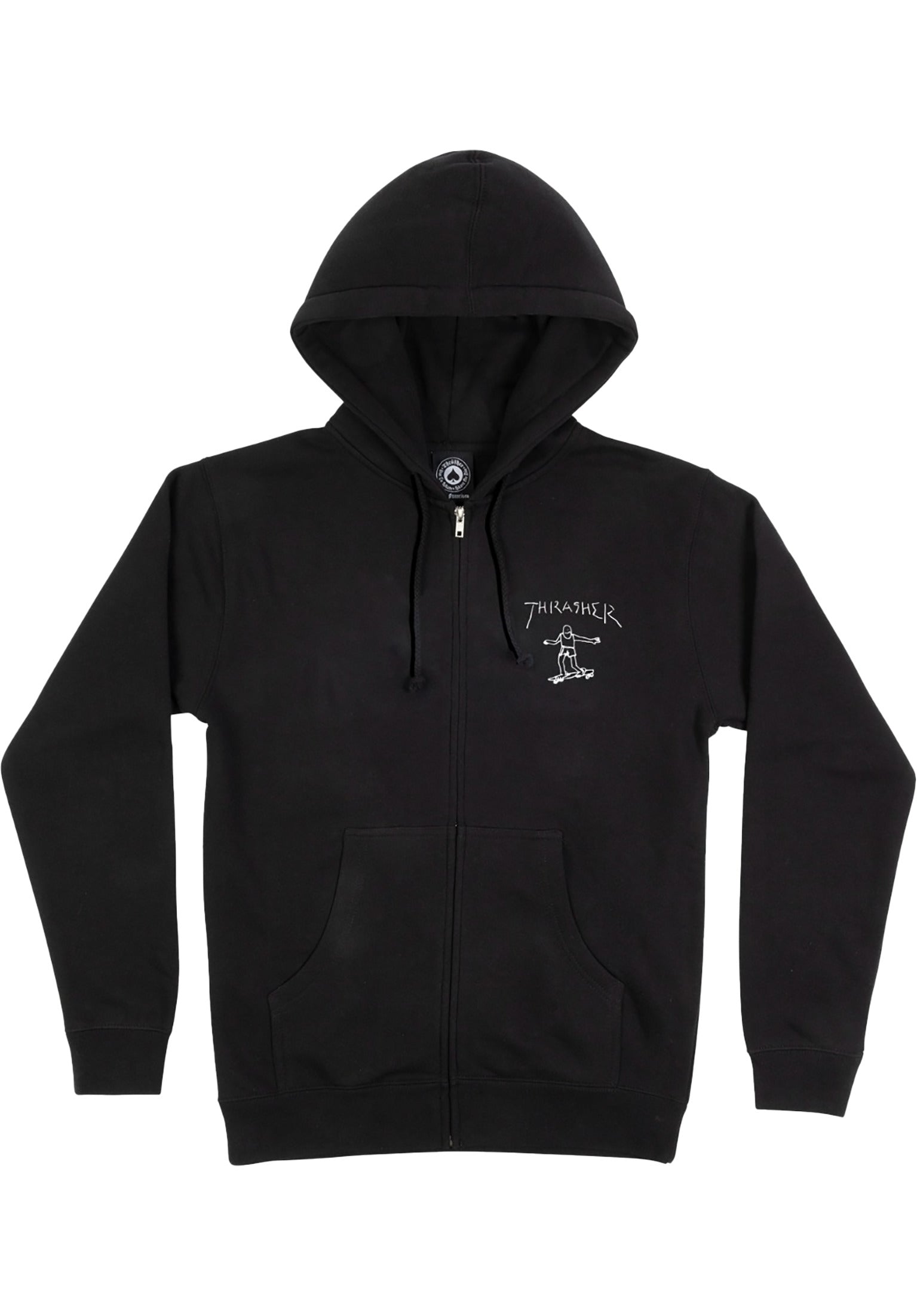 Calze THRASHER Uomo Gonz Logo Black, In Elastane E Poliestere, Alte - 2