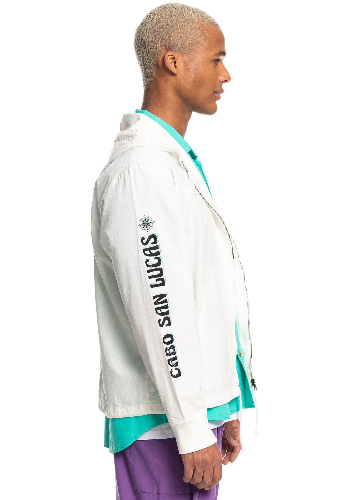 x Stranger Things The Baja Jacket white Close-Up1