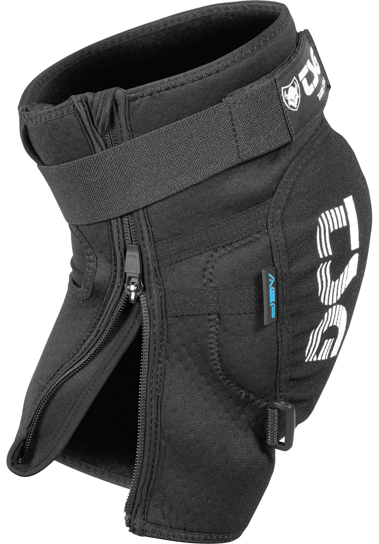 Kneeguard Tahoe Zip A black Close-Up2