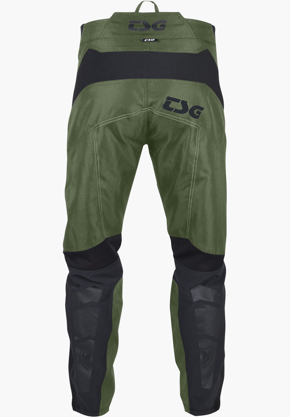 Trailz DH Pants 2.0 olivine Rückenansicht