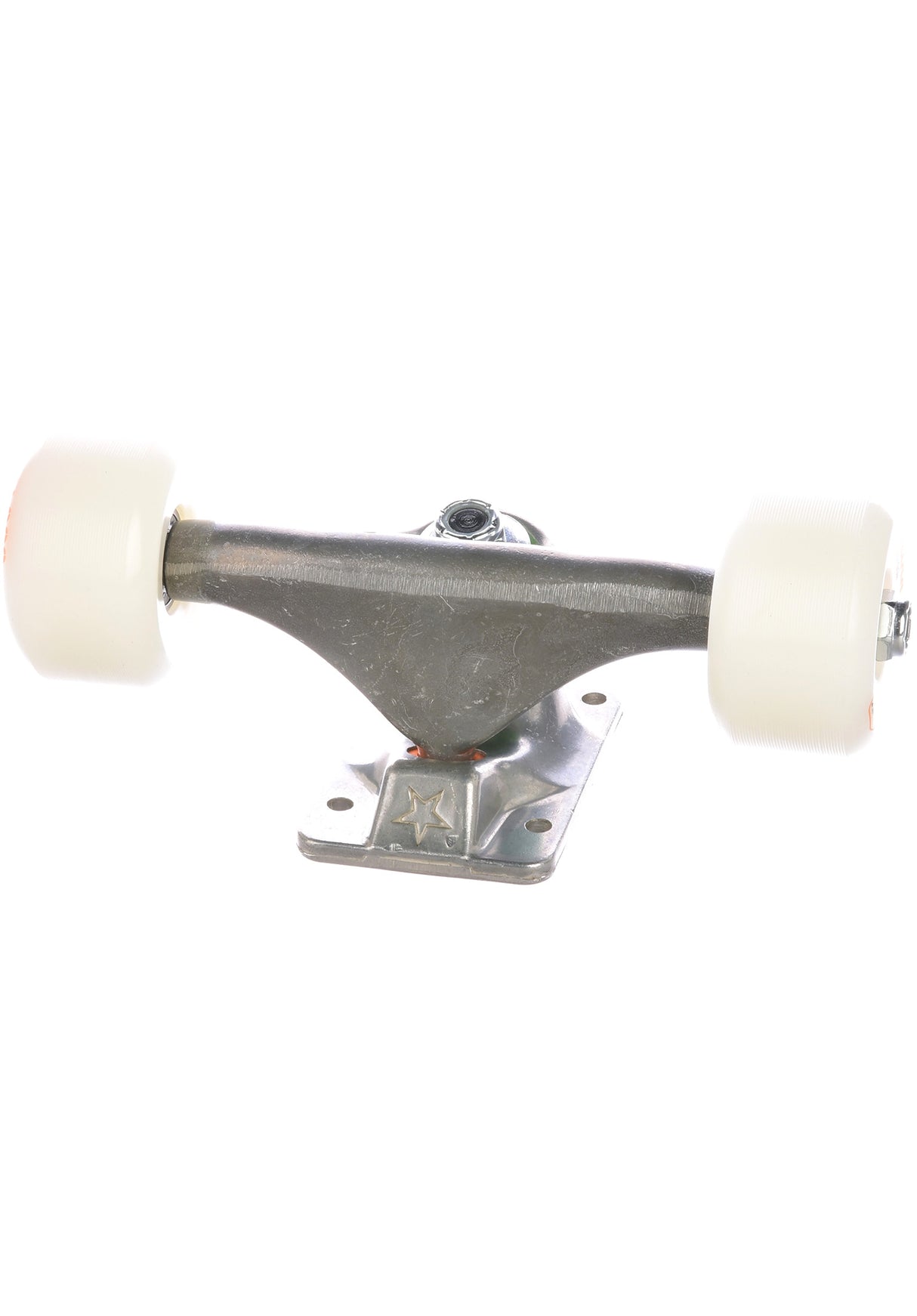 7.13 white A-Cut Wheels 90A Set of 2 raw Rückenansicht