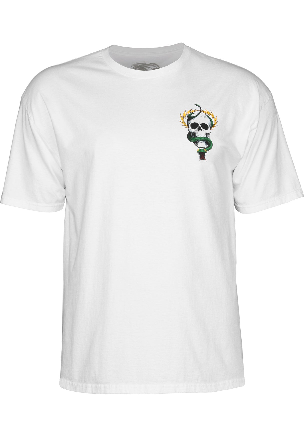 Mc Gill Skull & Snake white Rückenansicht