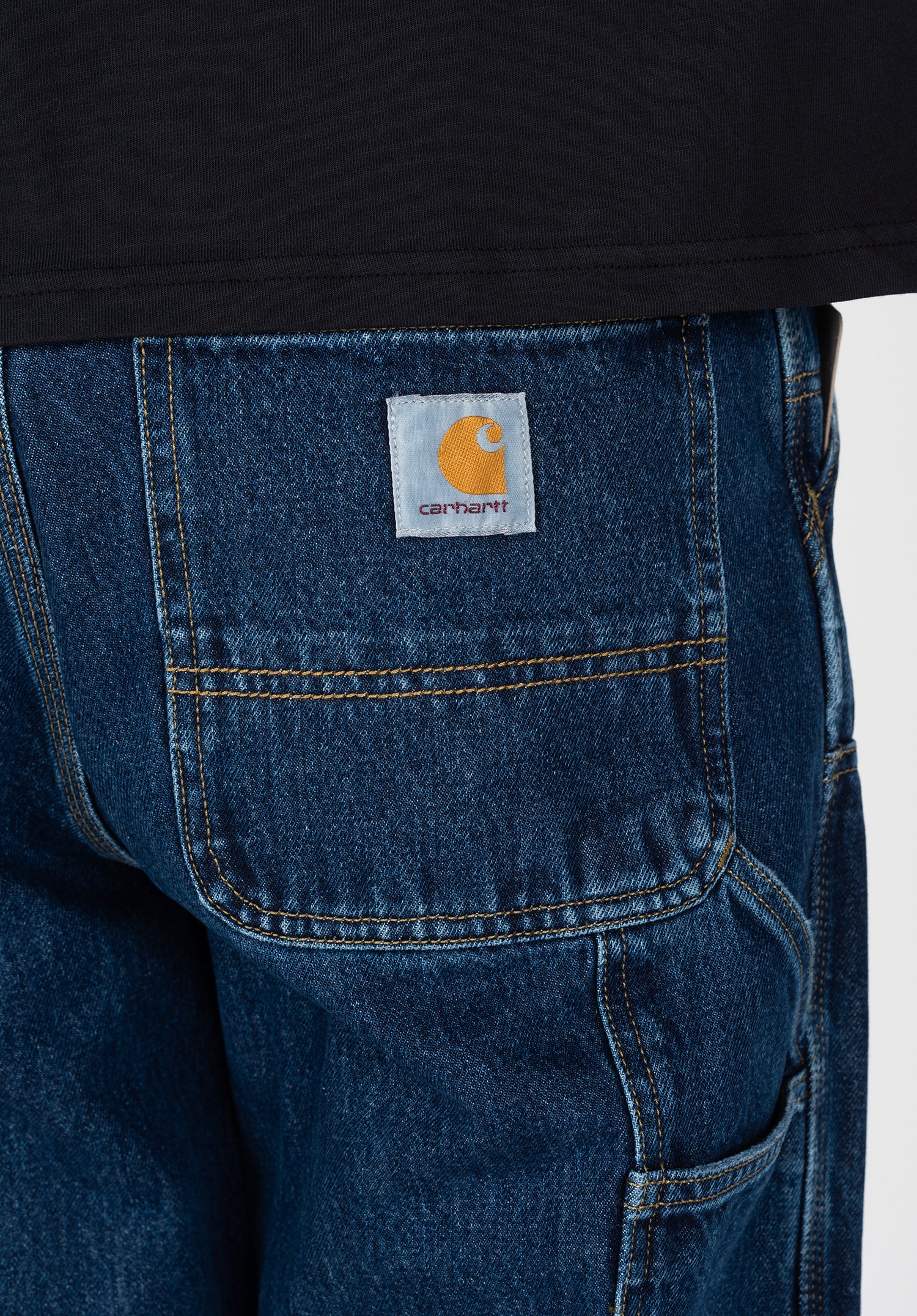 Double Knee Pant Denim bluestonewashed Oberansicht Zoom Image