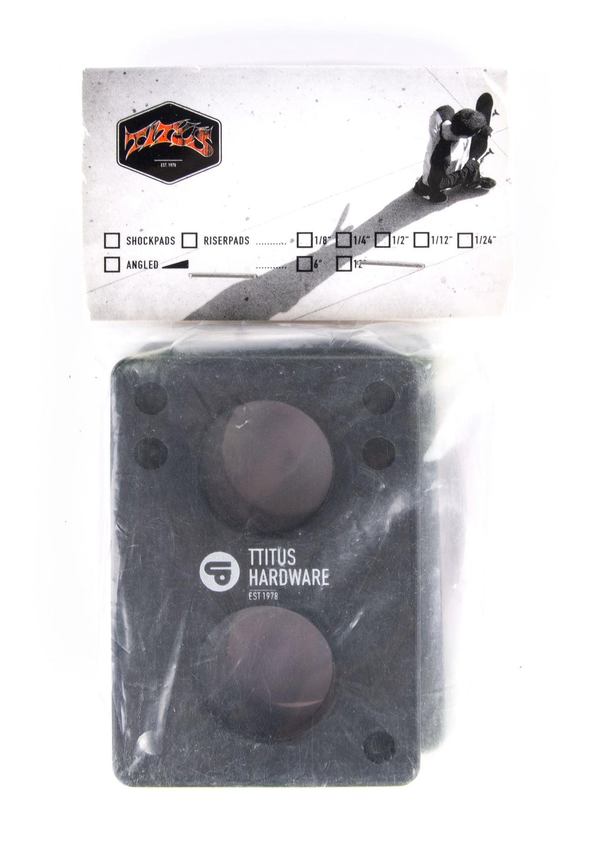 1/2" Riser black Close-Up2