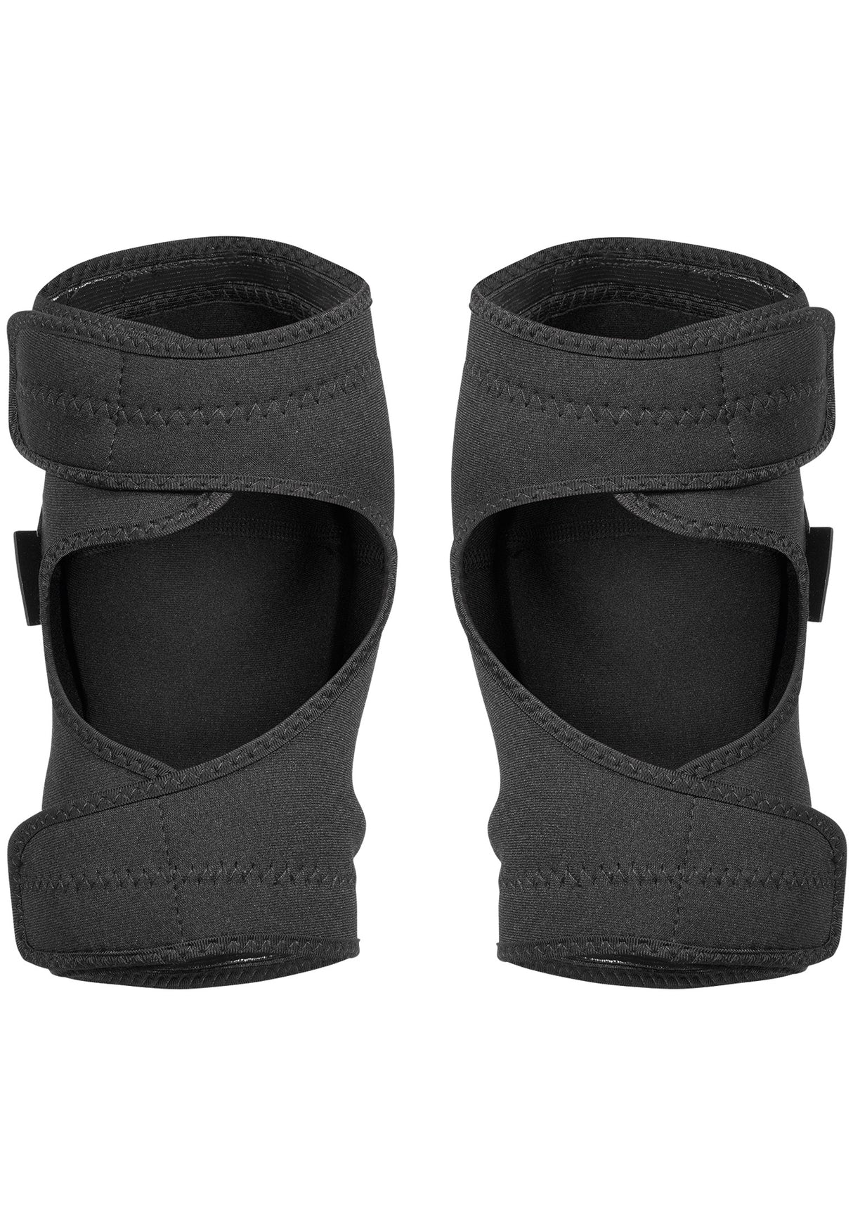 Youth Kneeguard Escape A black Rückenansicht