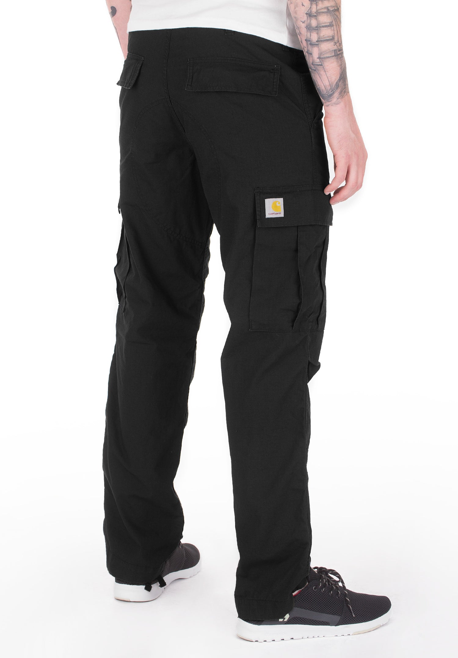 Regular Cargo Pant black-rinsed Rückenansicht Zoom Image