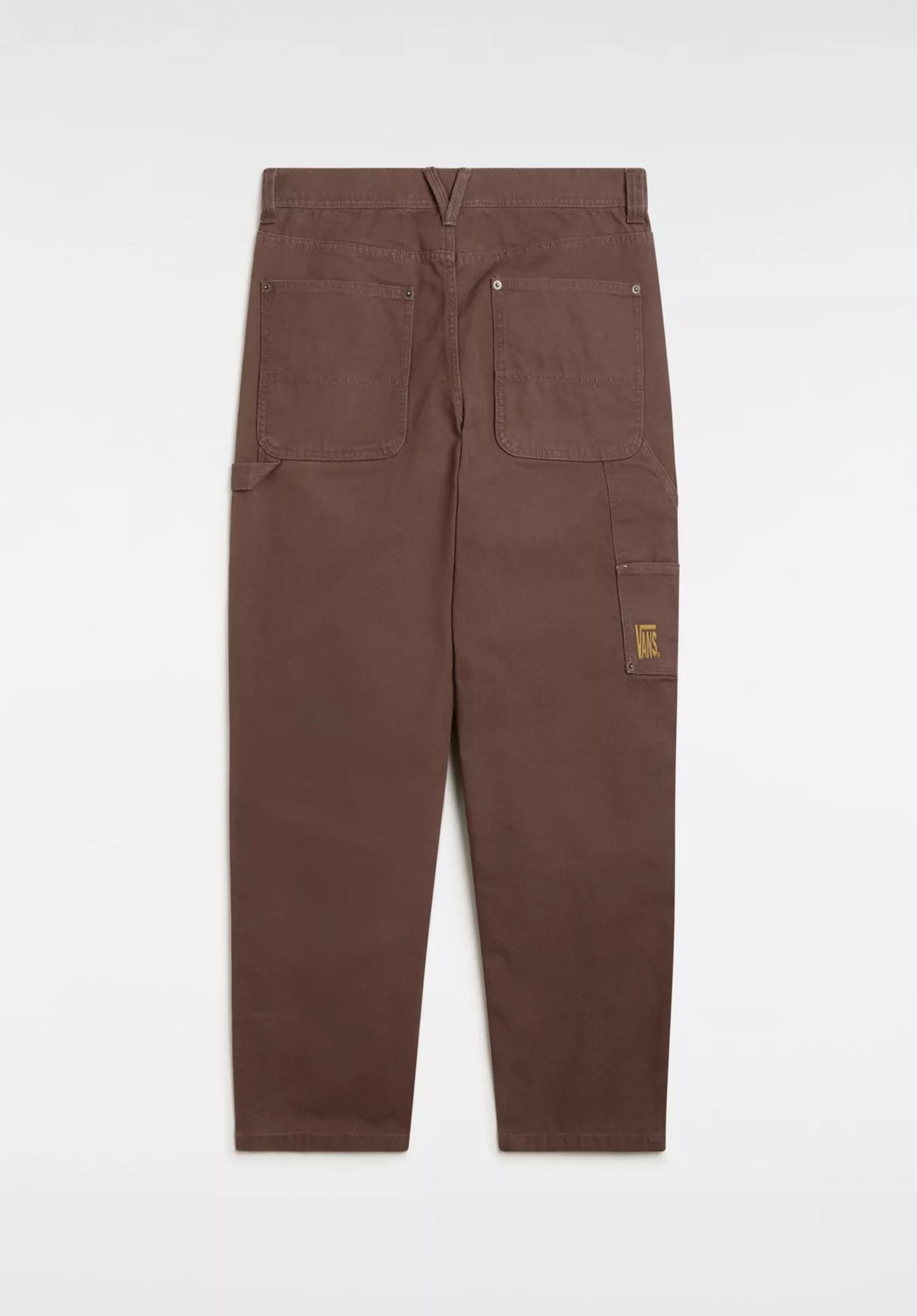 Skate Drill Chore AVE Loose Carp Pant chocolatebrown Rueckenansicht