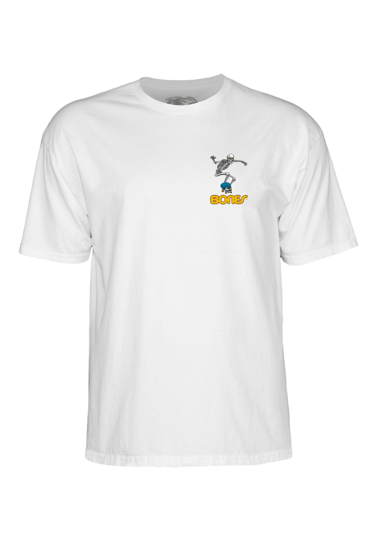 Skateboard Skeleton II white Rueckenansicht Zoom Image