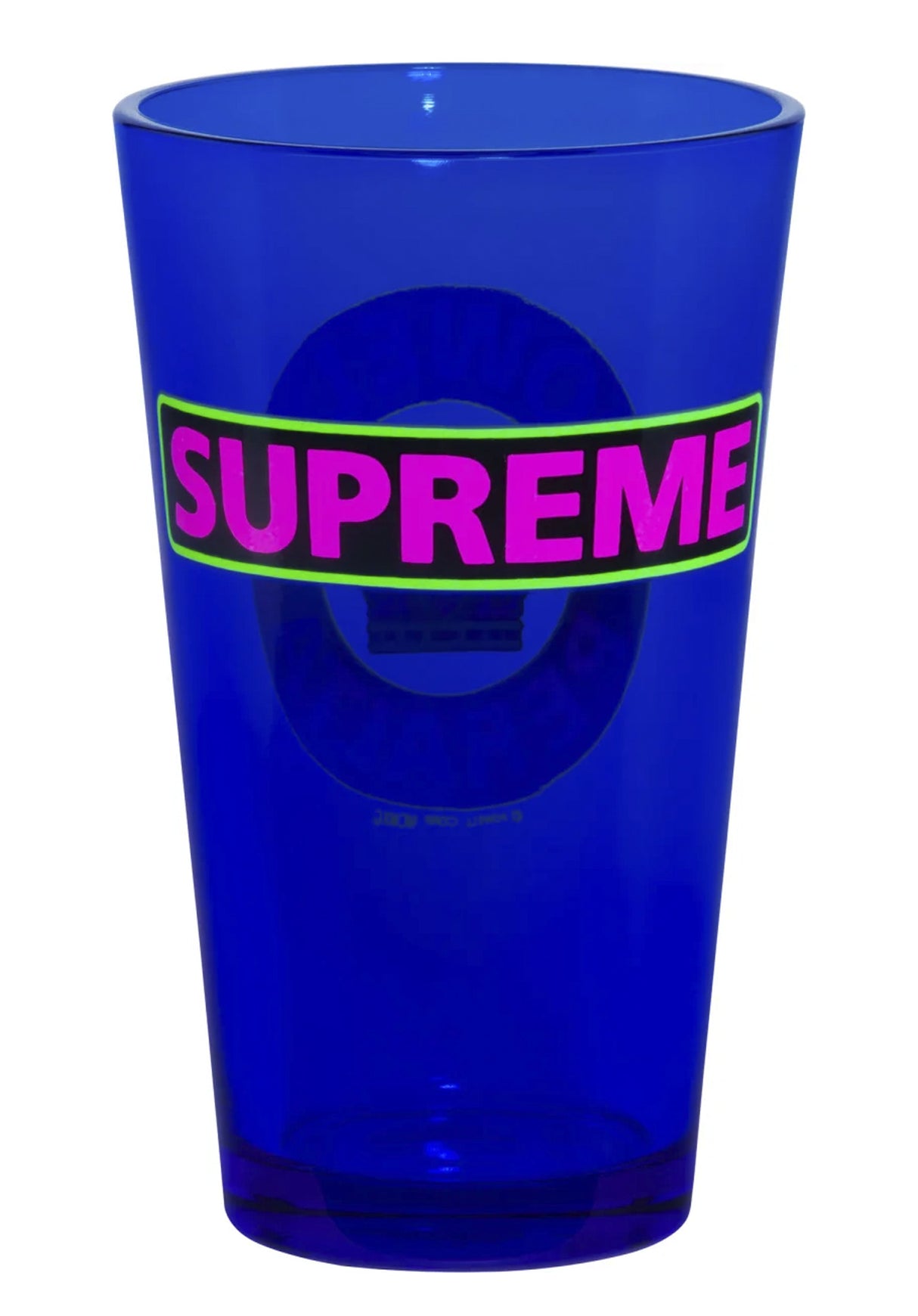Supreme Pint Glass no color Rueckenansicht