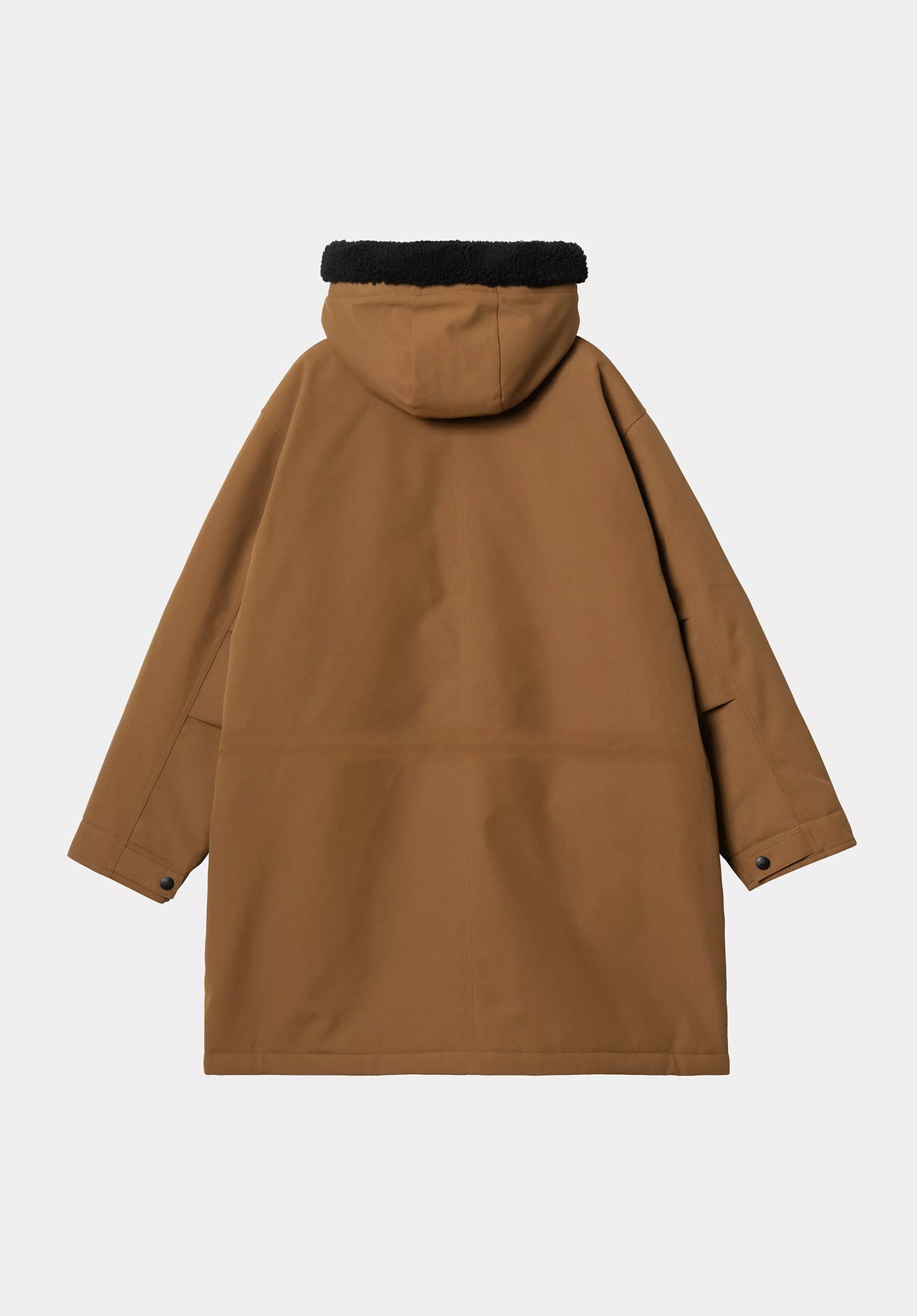 W' Clarton Parka hamiltonbrown-black Rueckenansicht