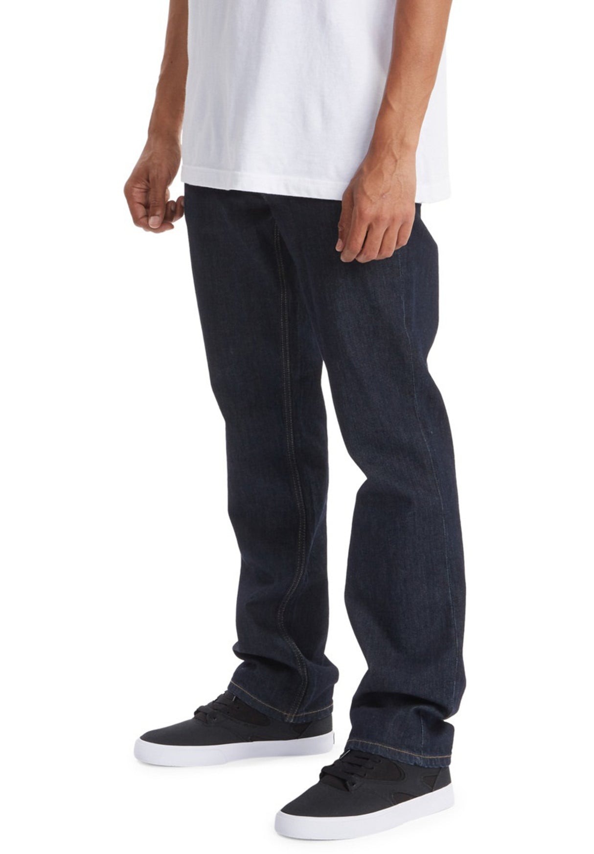 Worker Straight Denim Rid indigodark Closeup1