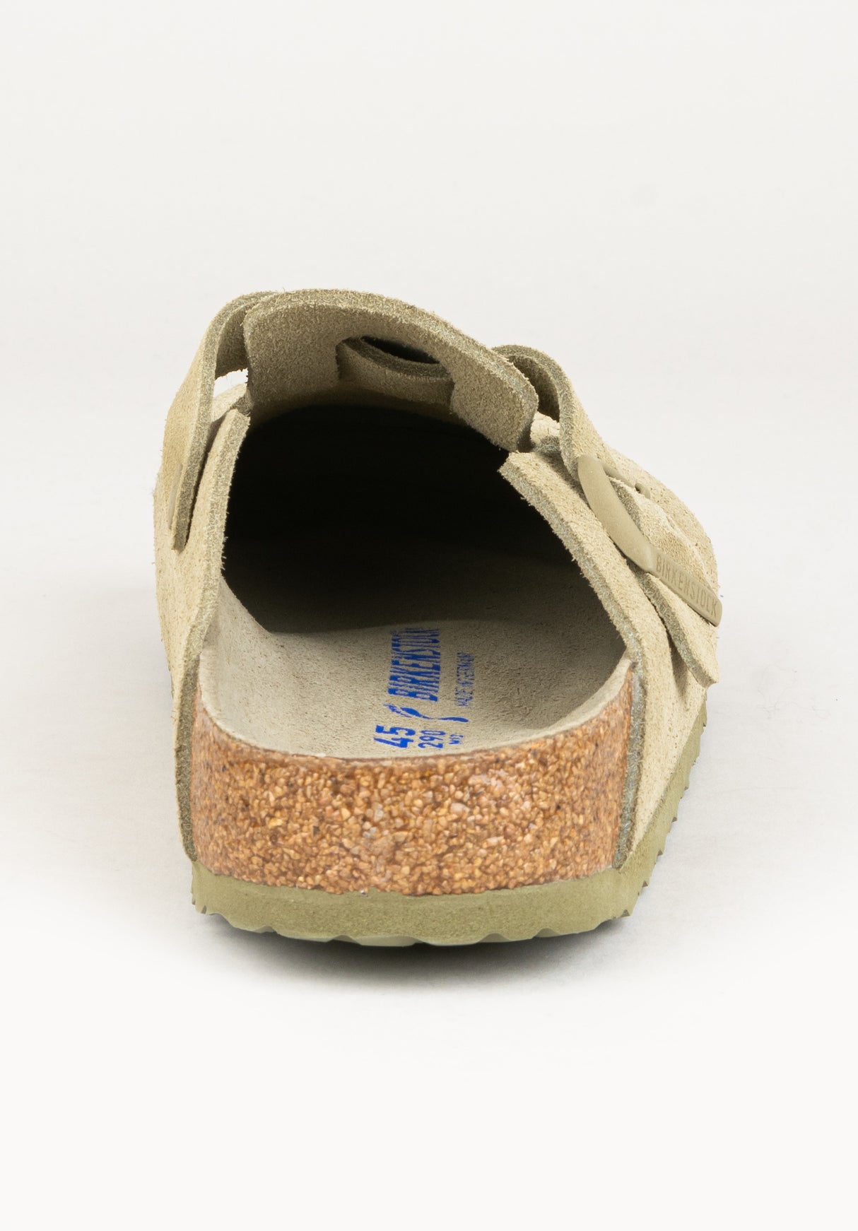 Boston Suede Leather fadedkhaki Seitenansicht
