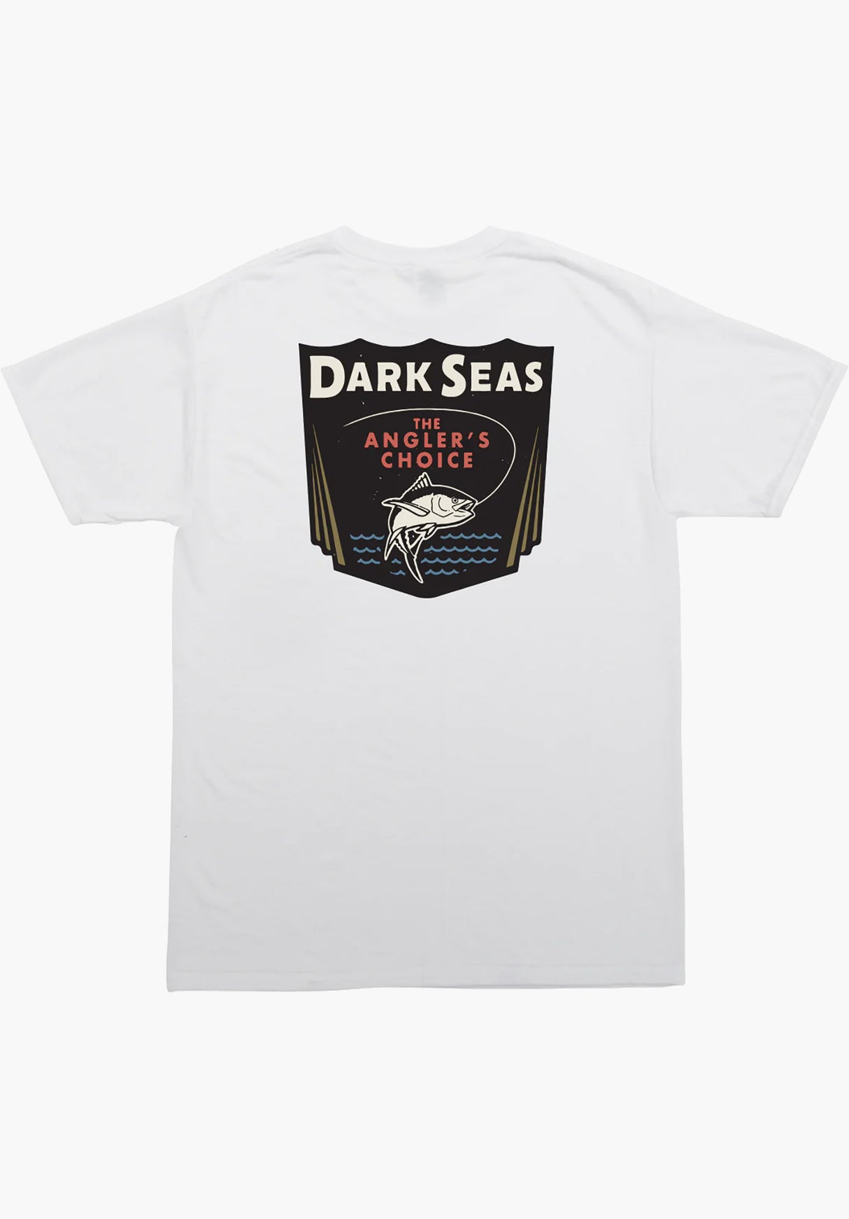 Anglers Choice Moisture Wicking white Rückenansicht