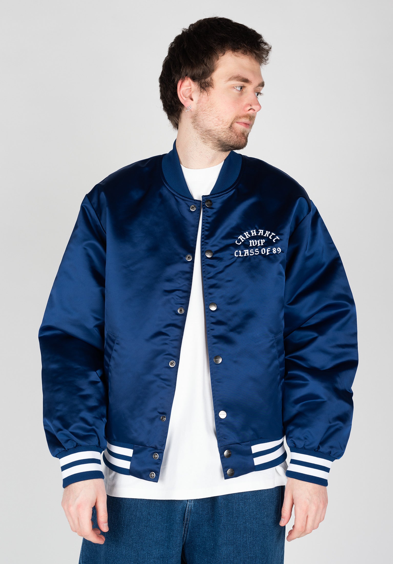 Carhartt クラスオブ89 ボンバージャケット XL ネイビー Carhartt クラスオブ89 ボンバージャケット XL ネイビー メンズ