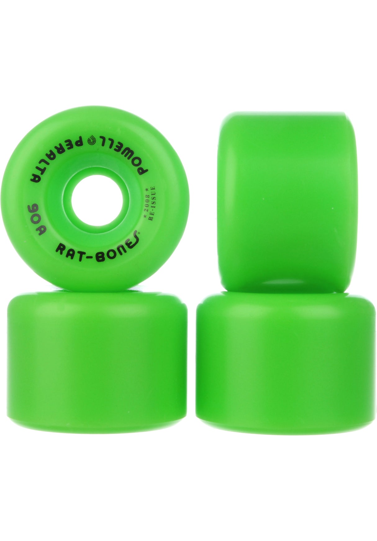 Rat Bones 90A green Rückenansicht