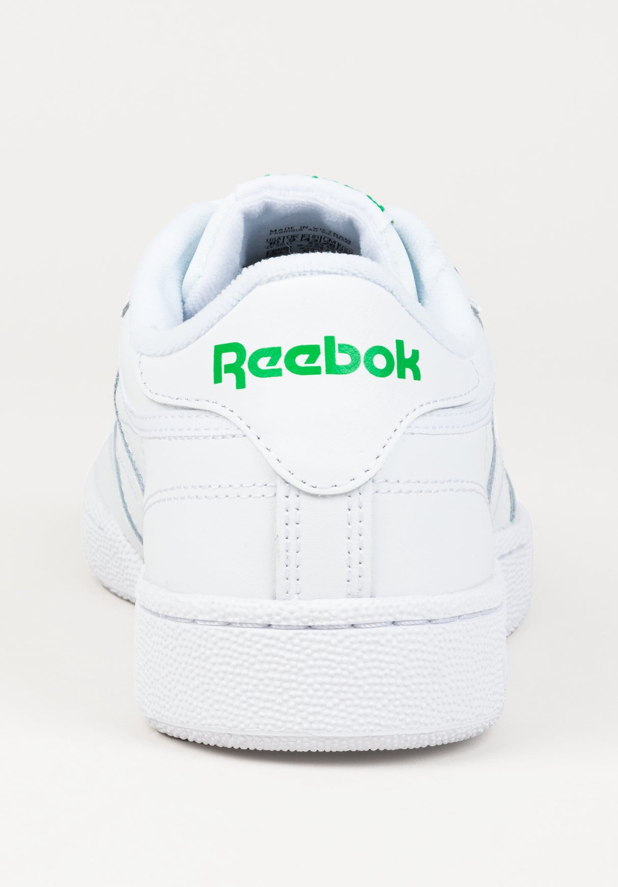 Club C 85 white-green Oberansicht