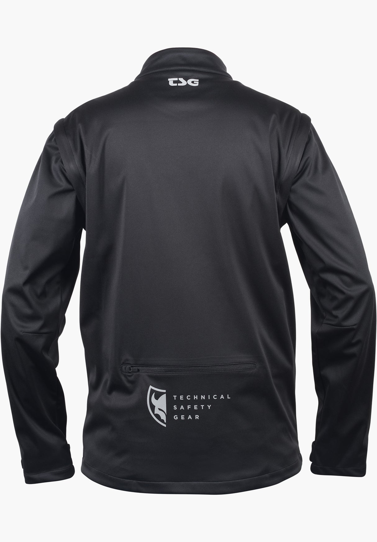 Race Softshell Jacket-Vest black Rückenansicht