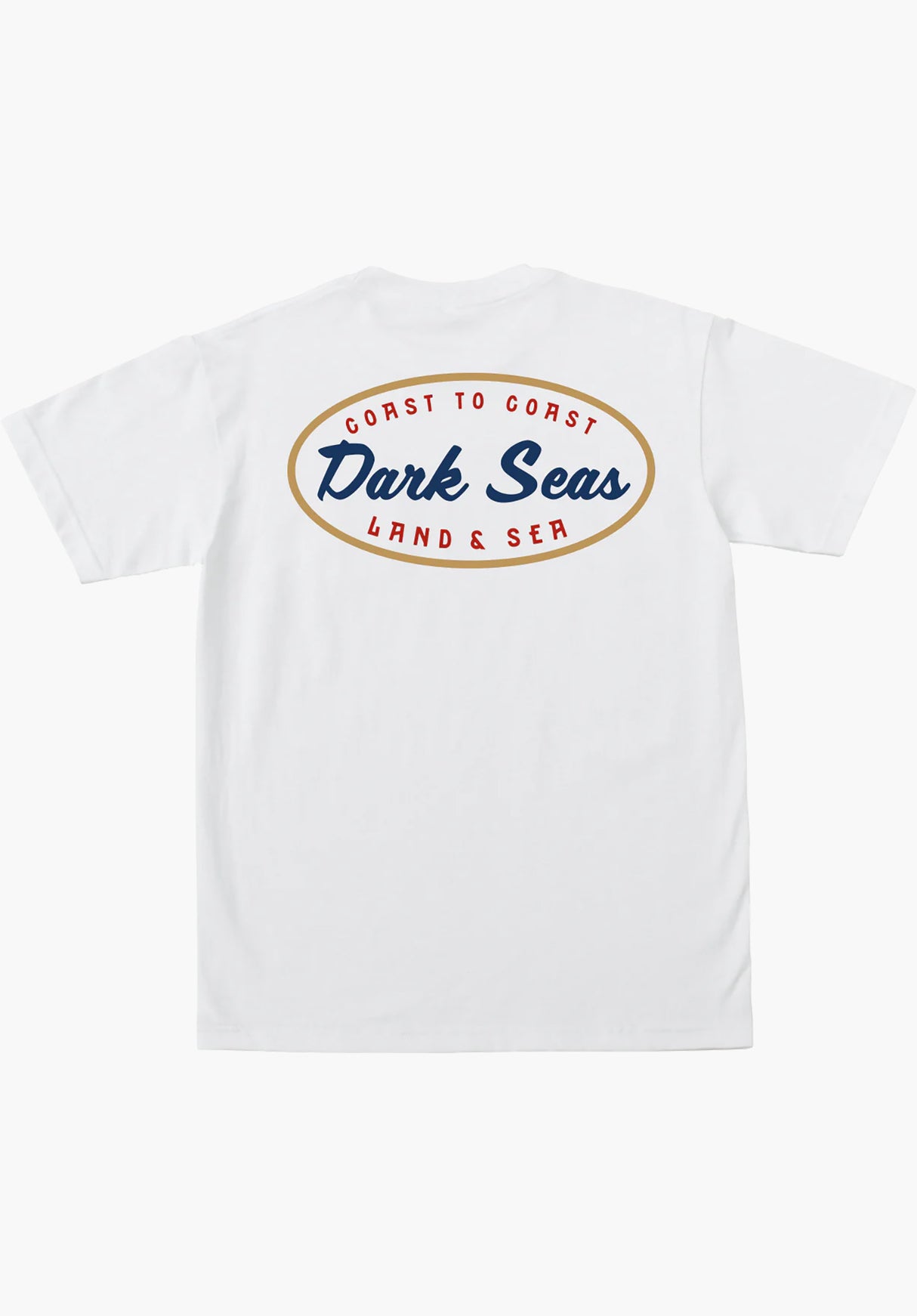 Magnitude Pocket Tee white Rückenansicht