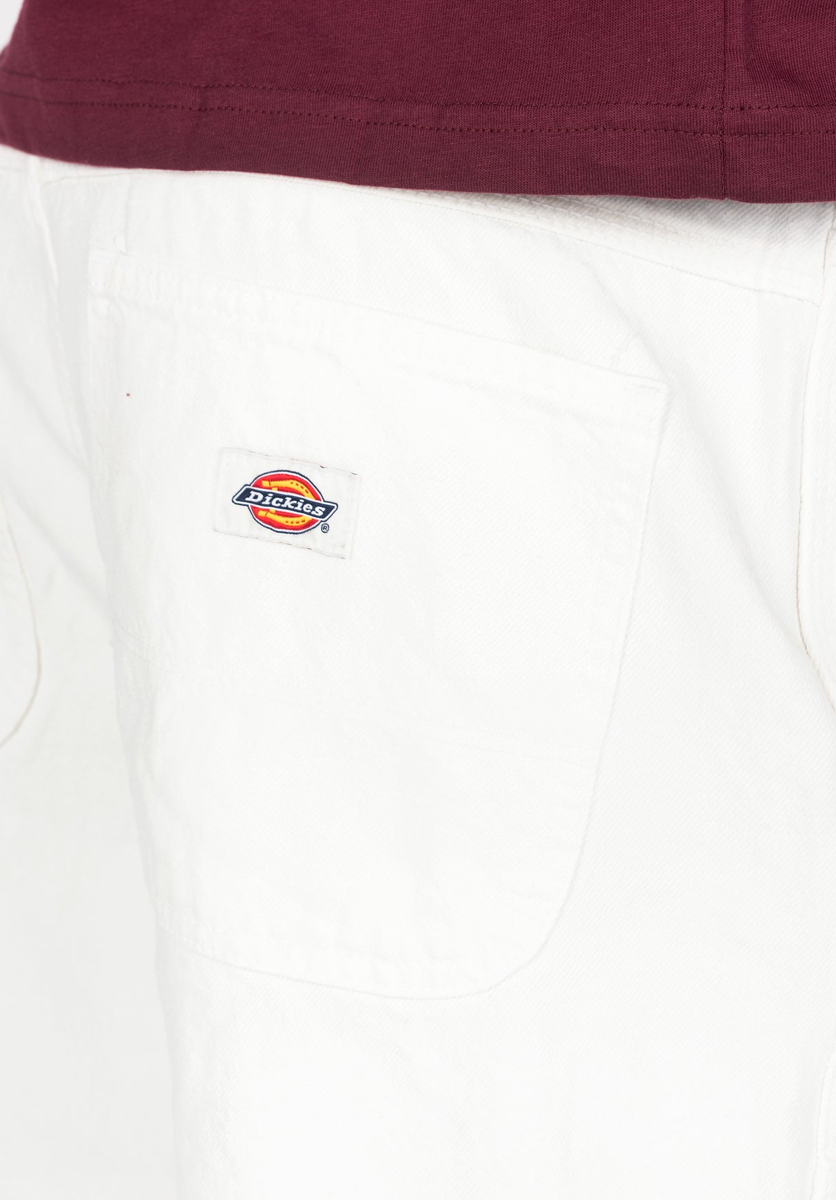 Madison Double Knee Denim white Close-Up2