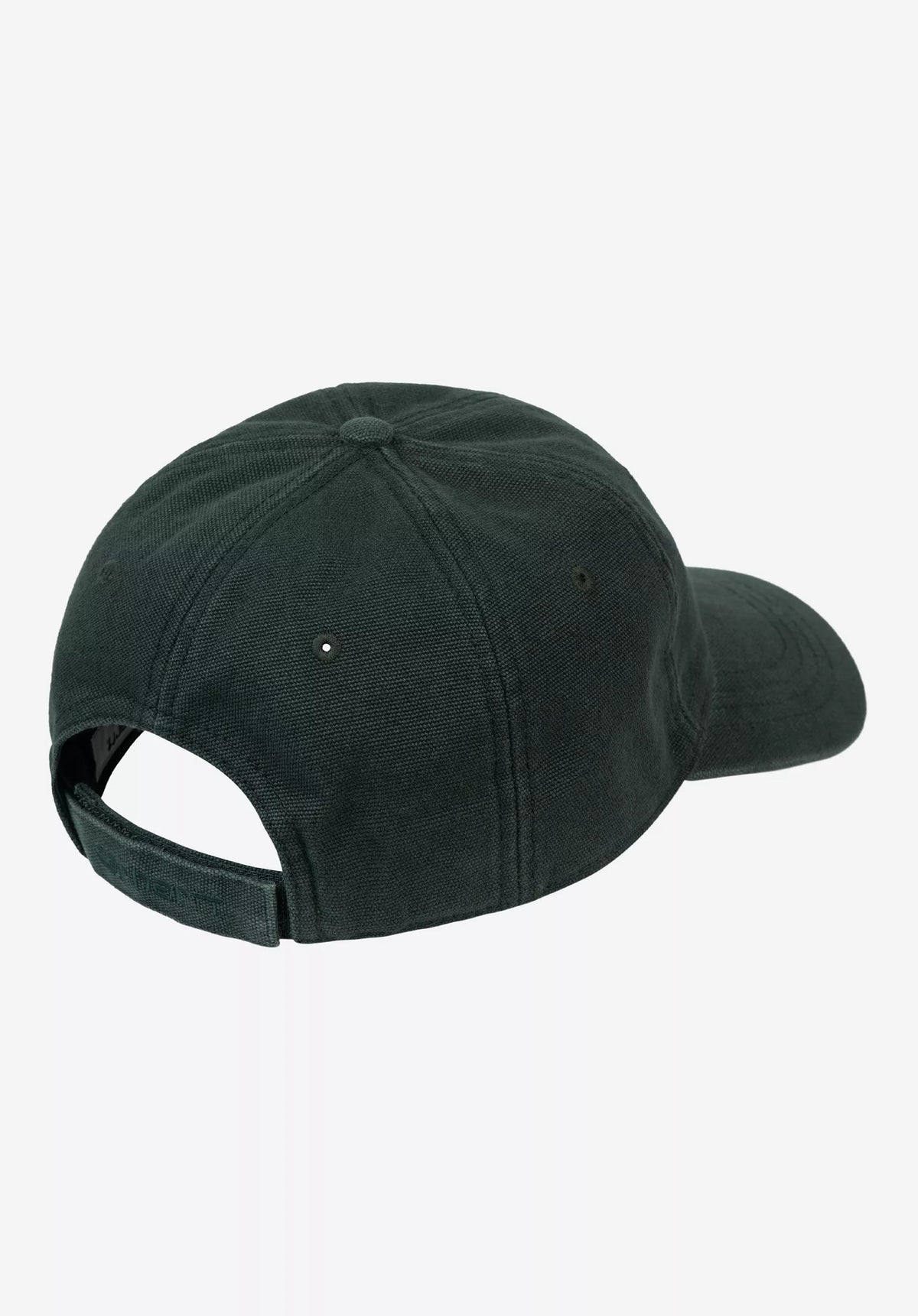 Carhartt WIP Canvas Cap ravenstonewashed – Rückenansicht