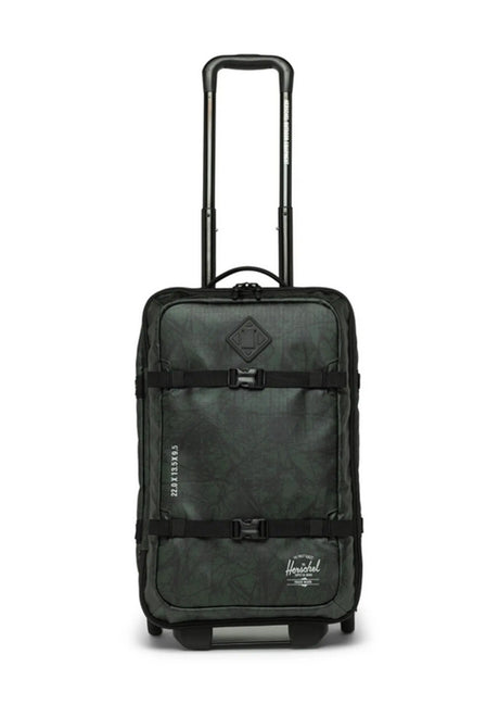 Herschel All Season Hybrid Roller Large Carry On Tasche pineneedle EQ camo – Vorderansicht
