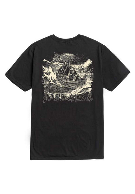 Dark Seas Shipwrecked T-Shirt black – Vorderansicht