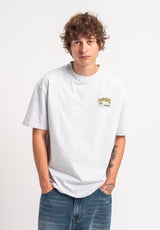 TITUS Heritage Classic T-Shirt white-mysticyellow – Rückenansicht