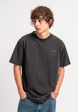 TITUS Heritage Clean T-Shirt blackfaded – Rückenansicht