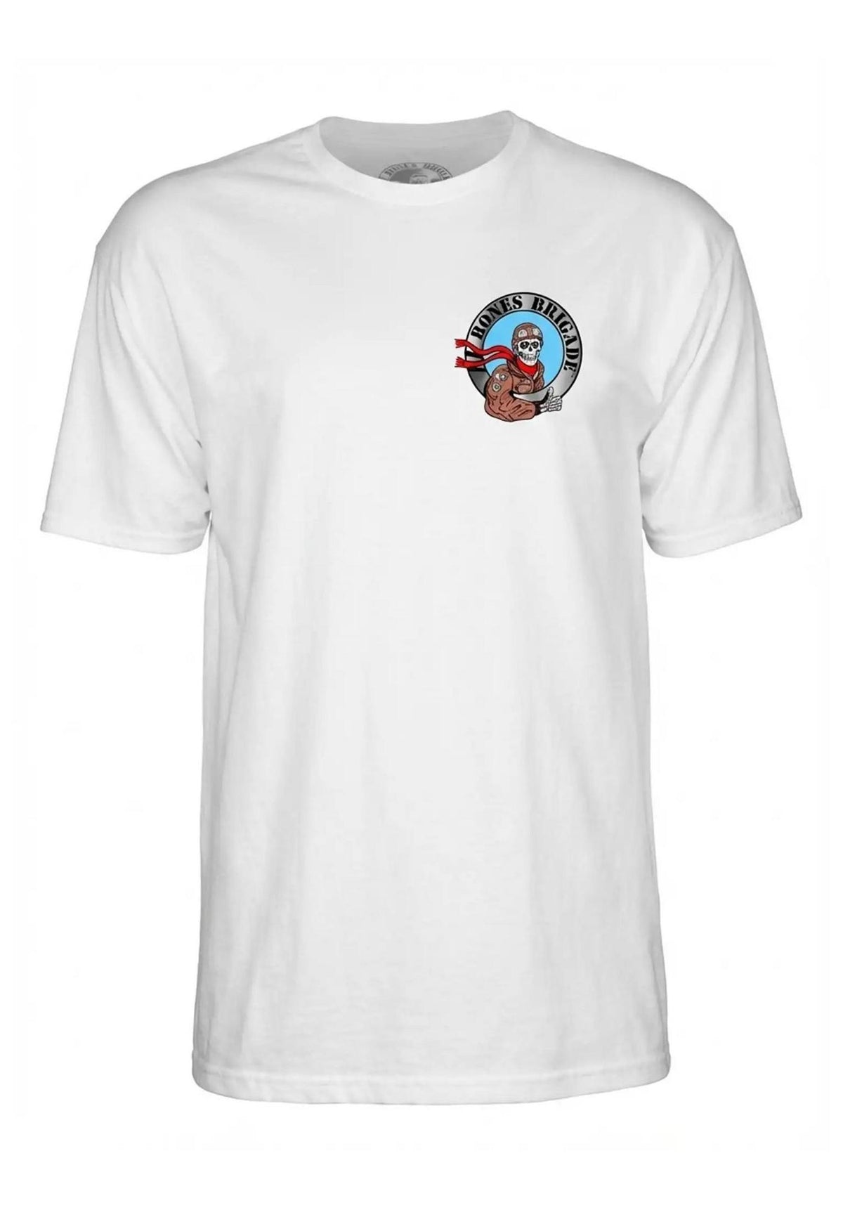 Powell-Peralta Bones Brigade Ripper Pilot T-Shirt white – Rückenansicht
