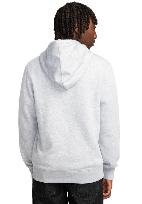 Element Icon Embroidery Zip-Hoodie midgreyheather – Rückenansicht
