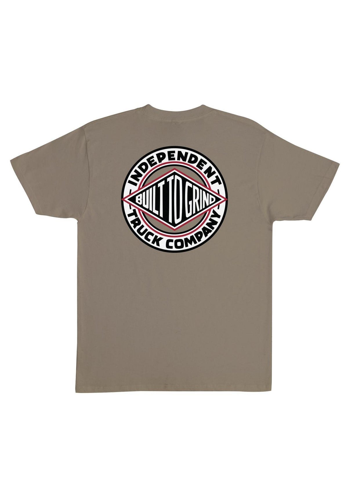 Independent BTG Summit heavyweight T-Shirt prairie dust – Rückenansicht