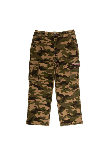 Independent Groundwork Cargo Pant Cargohose camo – Vorderansicht
