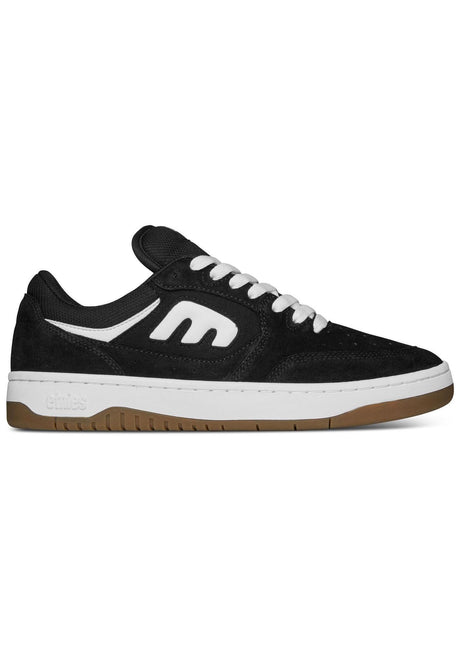 etnies Loot Schuhe Jungs black-white-gum – Vorderansicht