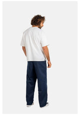 Reell Loose Flex Chino PC Chino- / Stoffhose navy – Rückenansicht