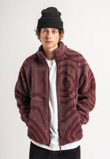 TITUS Jacob Winterjacke darkberry-ao – Rückenansicht