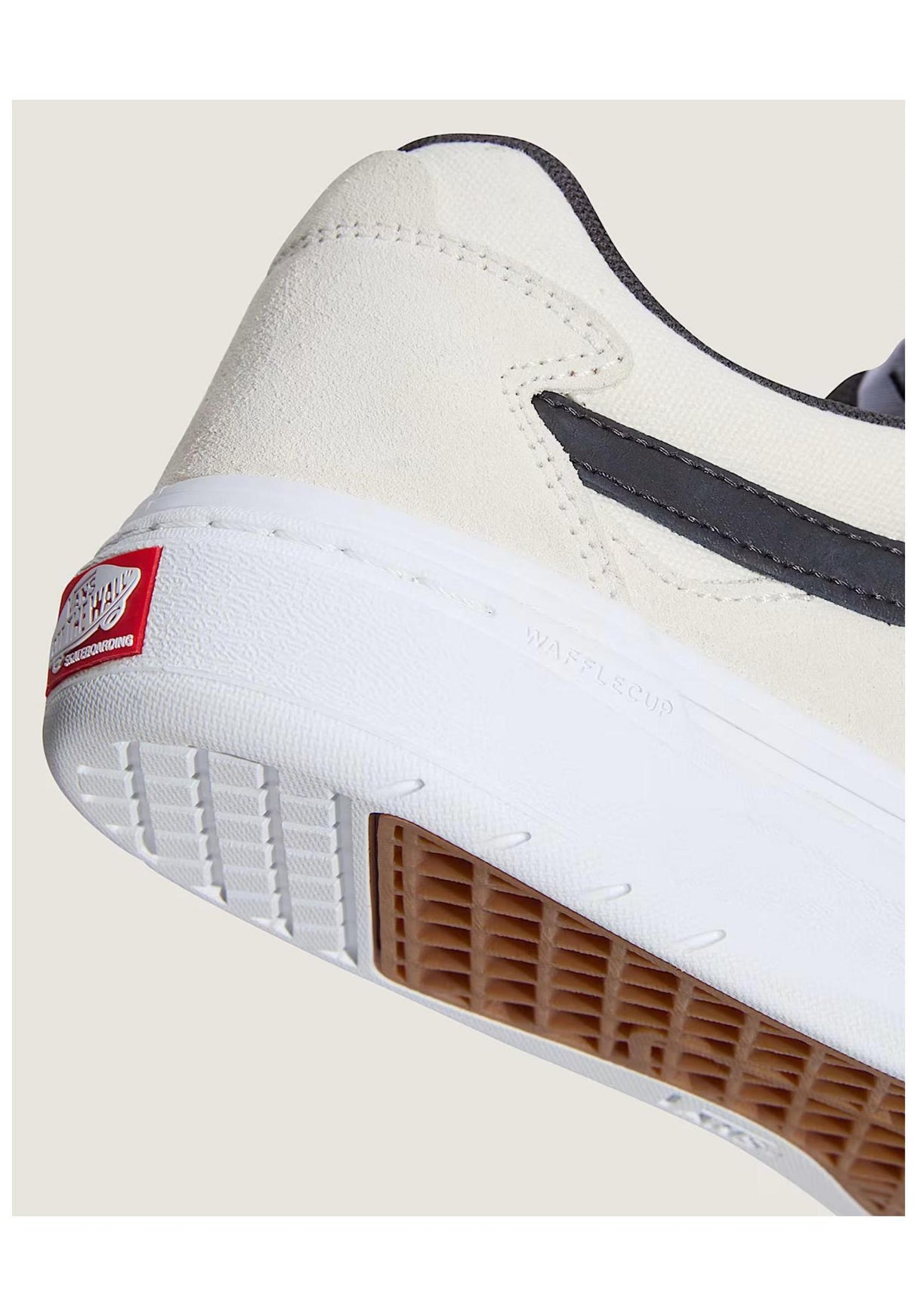 Vans Skate Kyle Walker WaffleCup Schuhe Jungs white-gunmetal – Seitenansicht