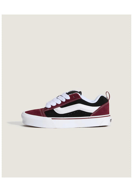 Vans Knu Skool Schuh-Kids nineties-portroyale-black – Vorderansicht