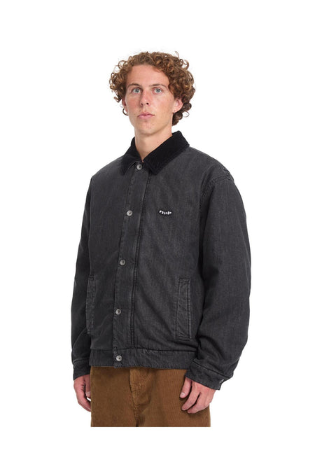 Volcom Stonewish Winterjacke black – Vorderansicht