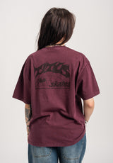 TITUS W Heritage Clean T-Shirt darkberryfaded – Ansicht 1