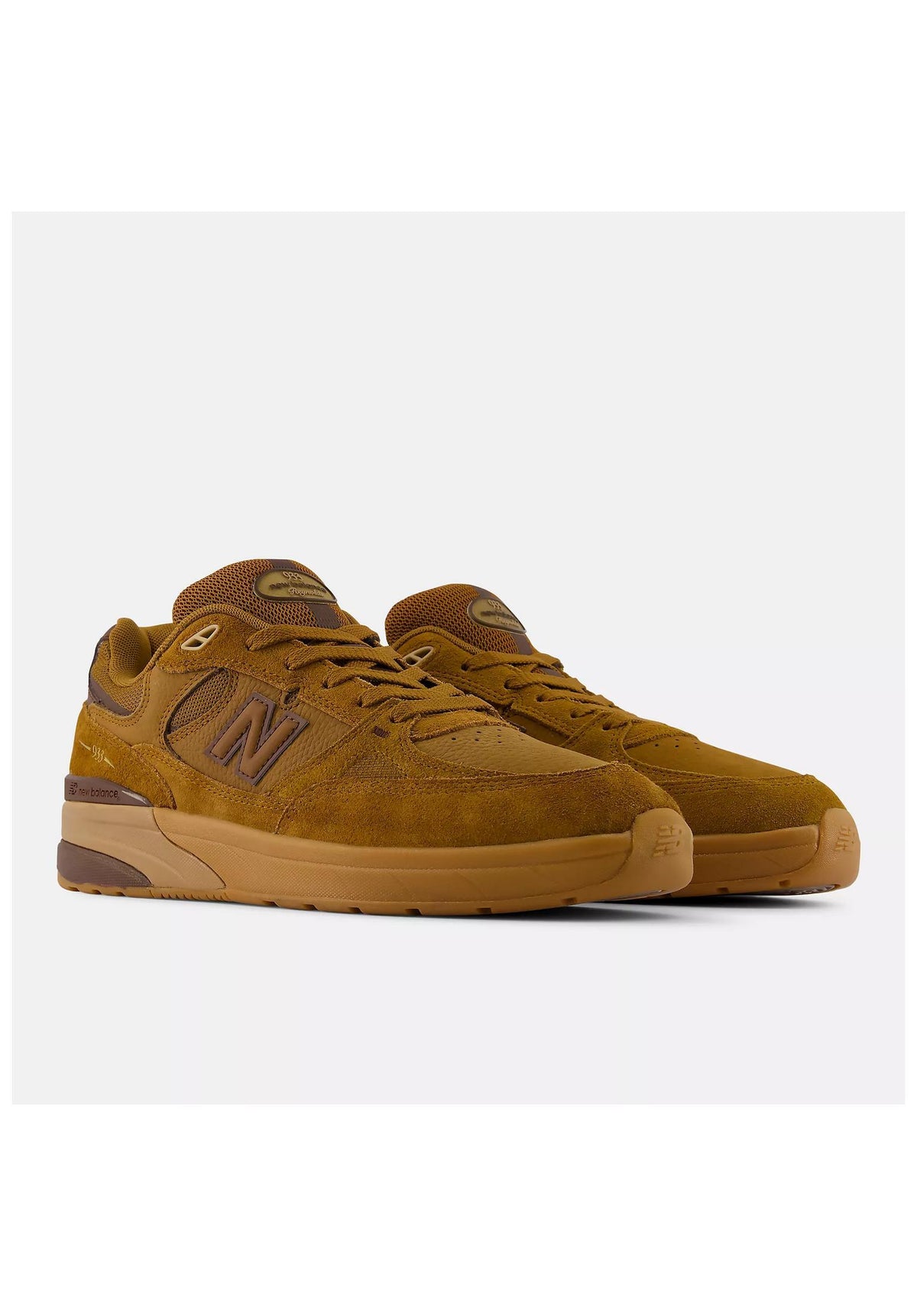New Balance Numeric 933 Andrew Reynolds Schuhe Jungs wheat-gum – Rückenansicht