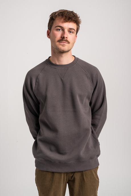 Rules Oriv Sweatshirt leadgrey – Vorderansicht