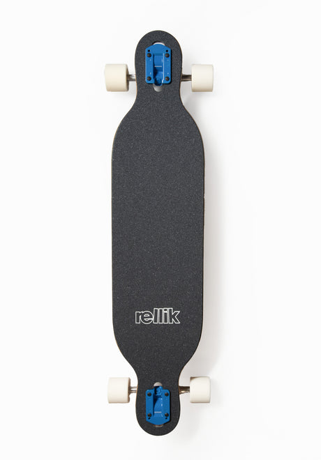 Rellik Birdland Longboard-komplett blue-orange – Rückenansicht