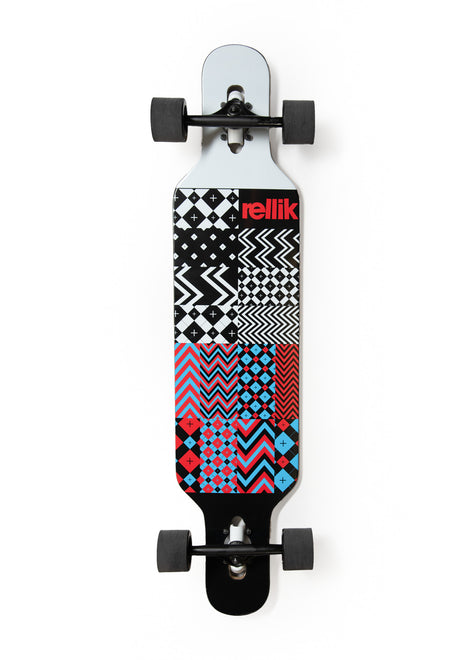 Rellik Empire Longboard-komplett multicolored – Vorderansicht
