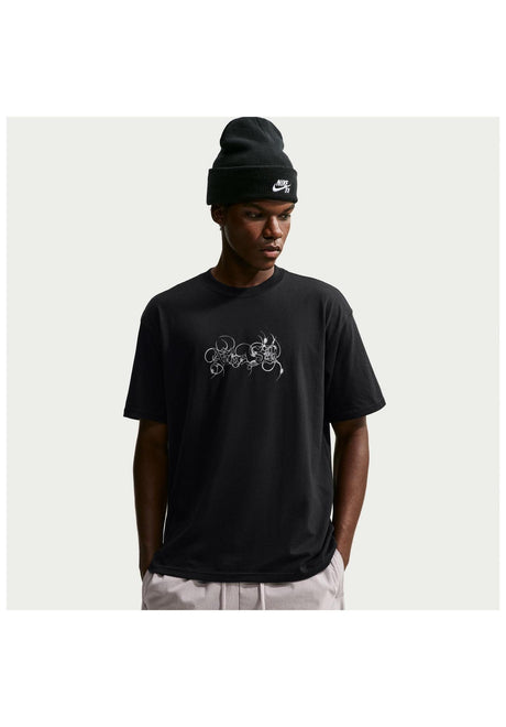 Nike SB M90 Skate T-Shirt black – Rückenansicht