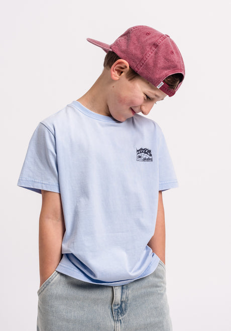 TITUS Heritage Clean Kids T-Shirt  heavenbluefaded – Vorderansicht