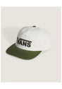 Drop V Logo Snapback green-balsam Vorderansicht