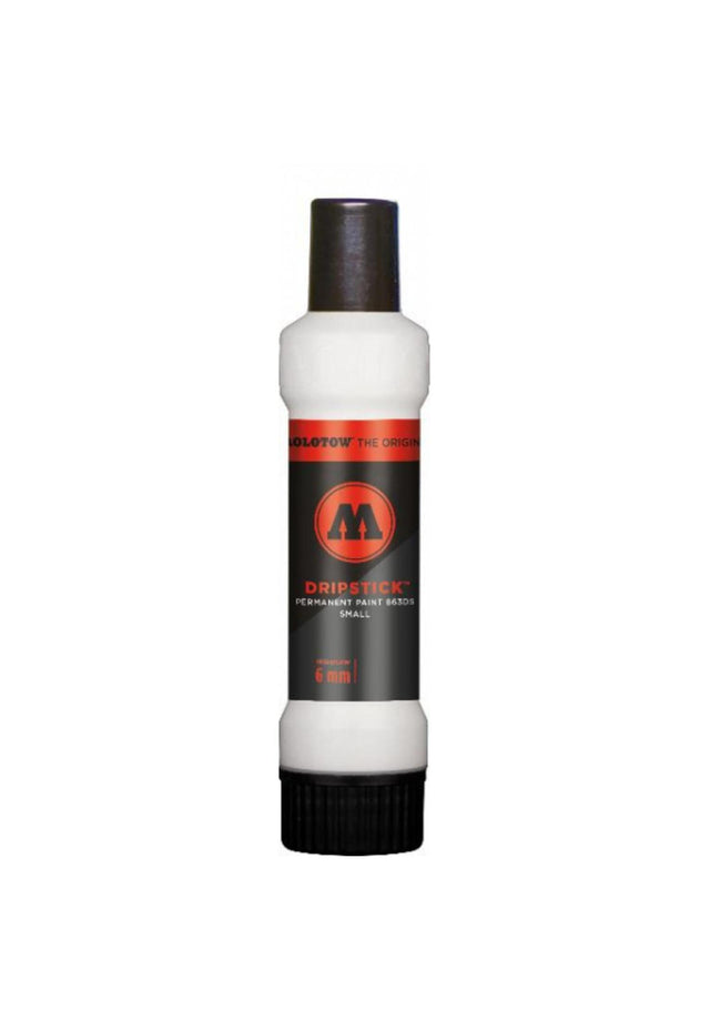 Dripstick Permanent Paint 863 DS Marker 6mm signalweiss Vorderansicht