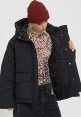 Volcom Out Of Boxy Puff Winterjacke black – Detailansicht 1