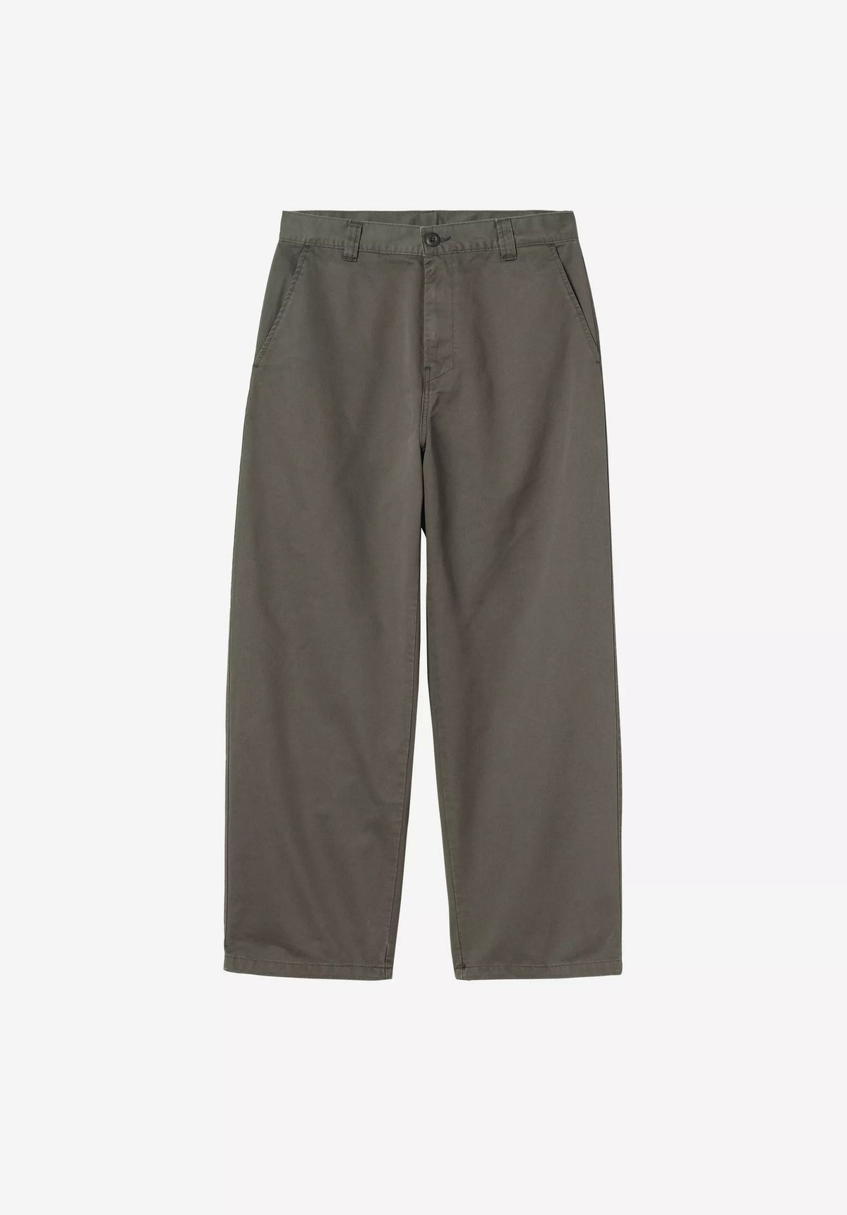 Carhartt WIP Brady Chino- / Stoffhose shungitestonewashed – Rückenansicht