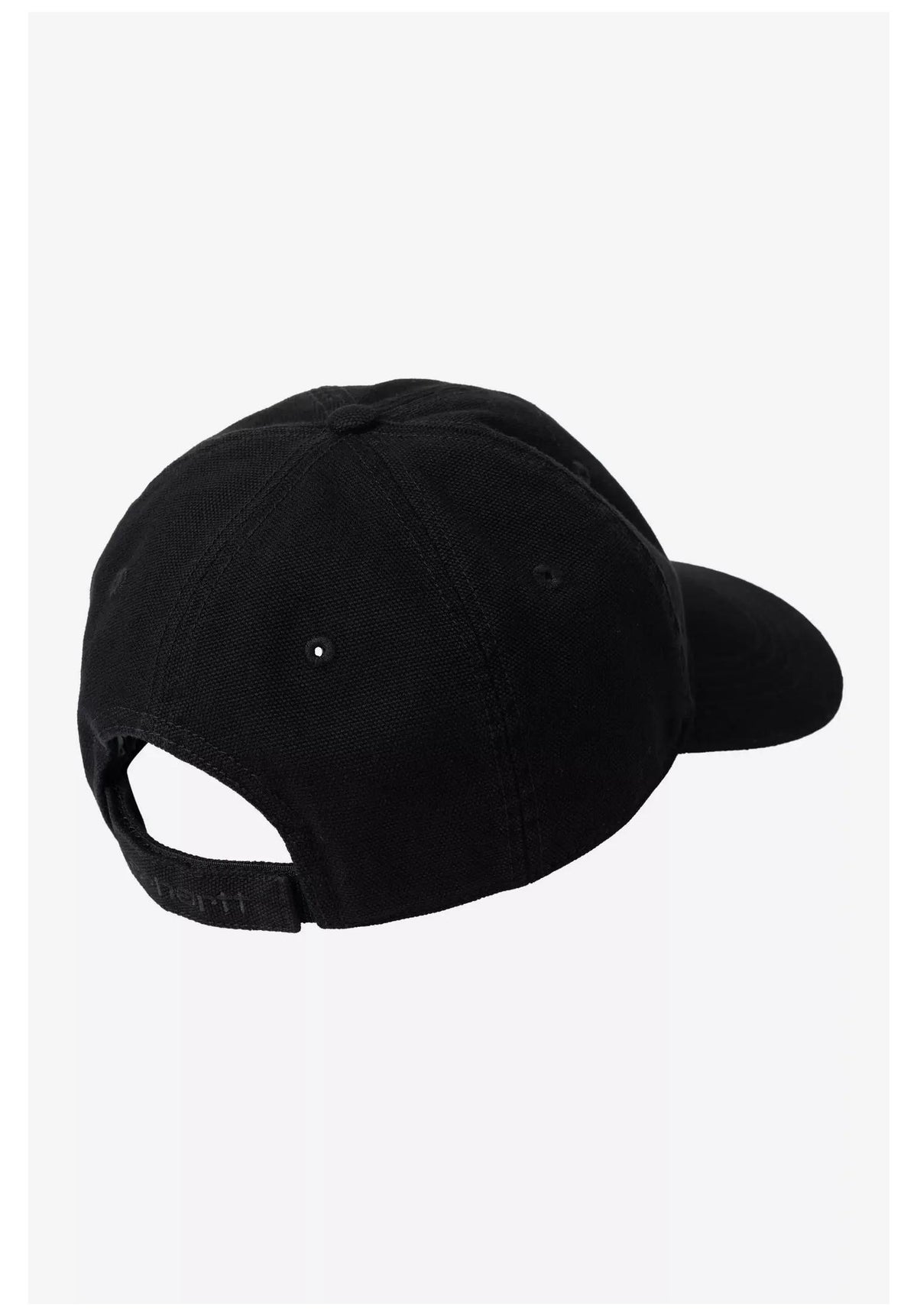 Carhartt WIP Selby Canvas Cap blackstonewashed – Rückenansicht